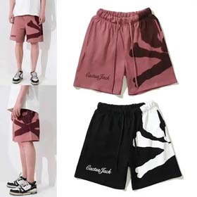 Travis Scott New street sports skull shorts for men and women-2458  