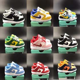 NIKE DUNK LOW New children's shoes classic color matching lace-up D series children's sneakers-2713  
