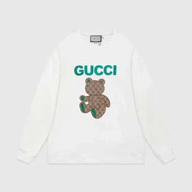 GUCCI Bear patch letter logo round neck sweatshirt Baita slim(15 styles)-2174